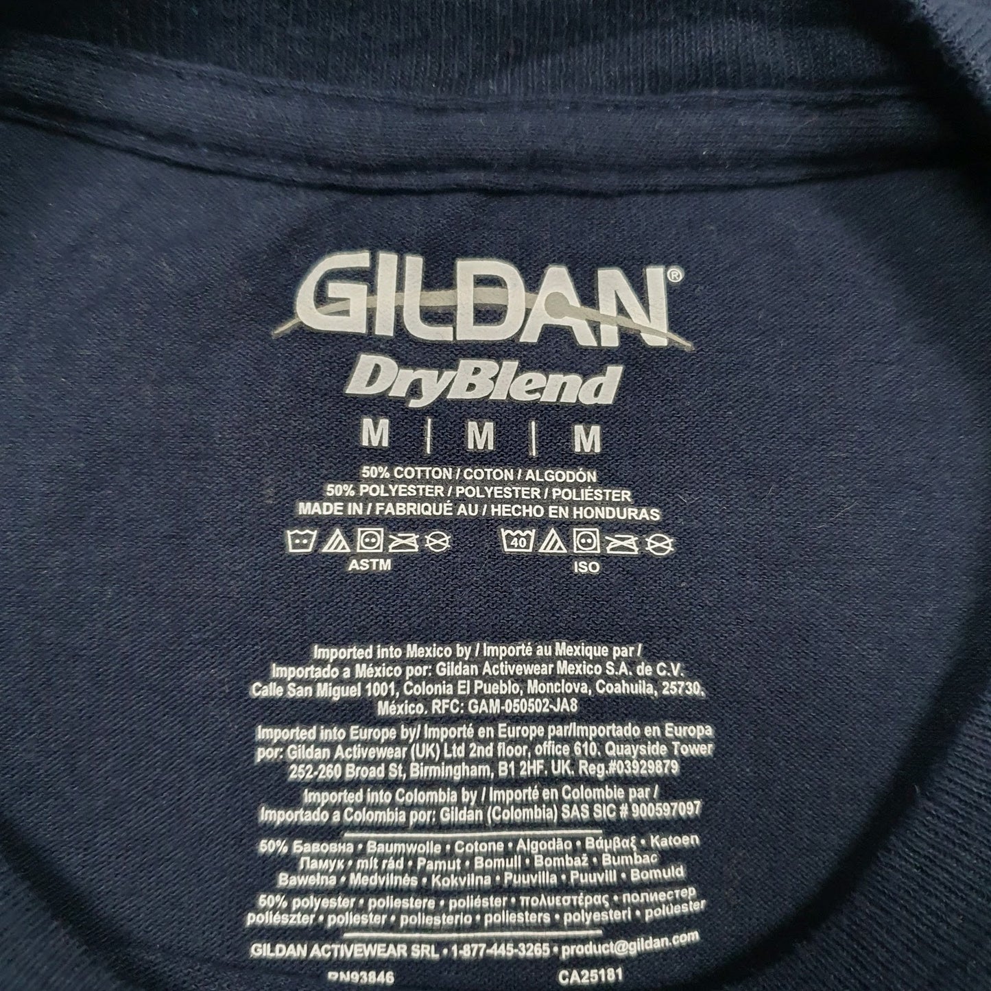 Mens Navy Gildan Bethany College  T Shirt