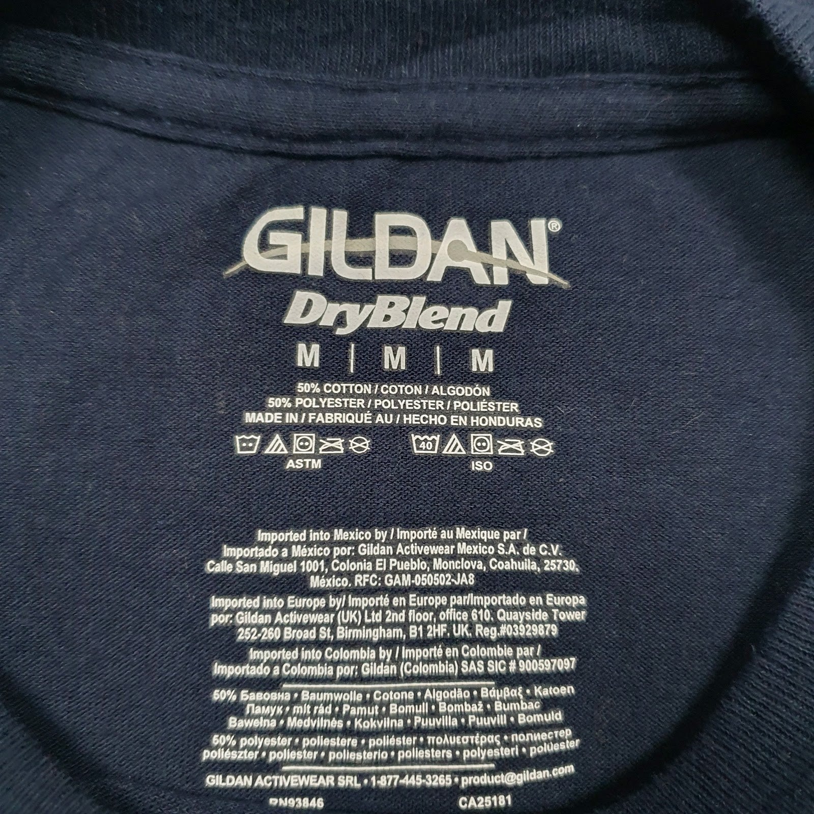 Mens Navy Gildan Bethany College  T Shirt
