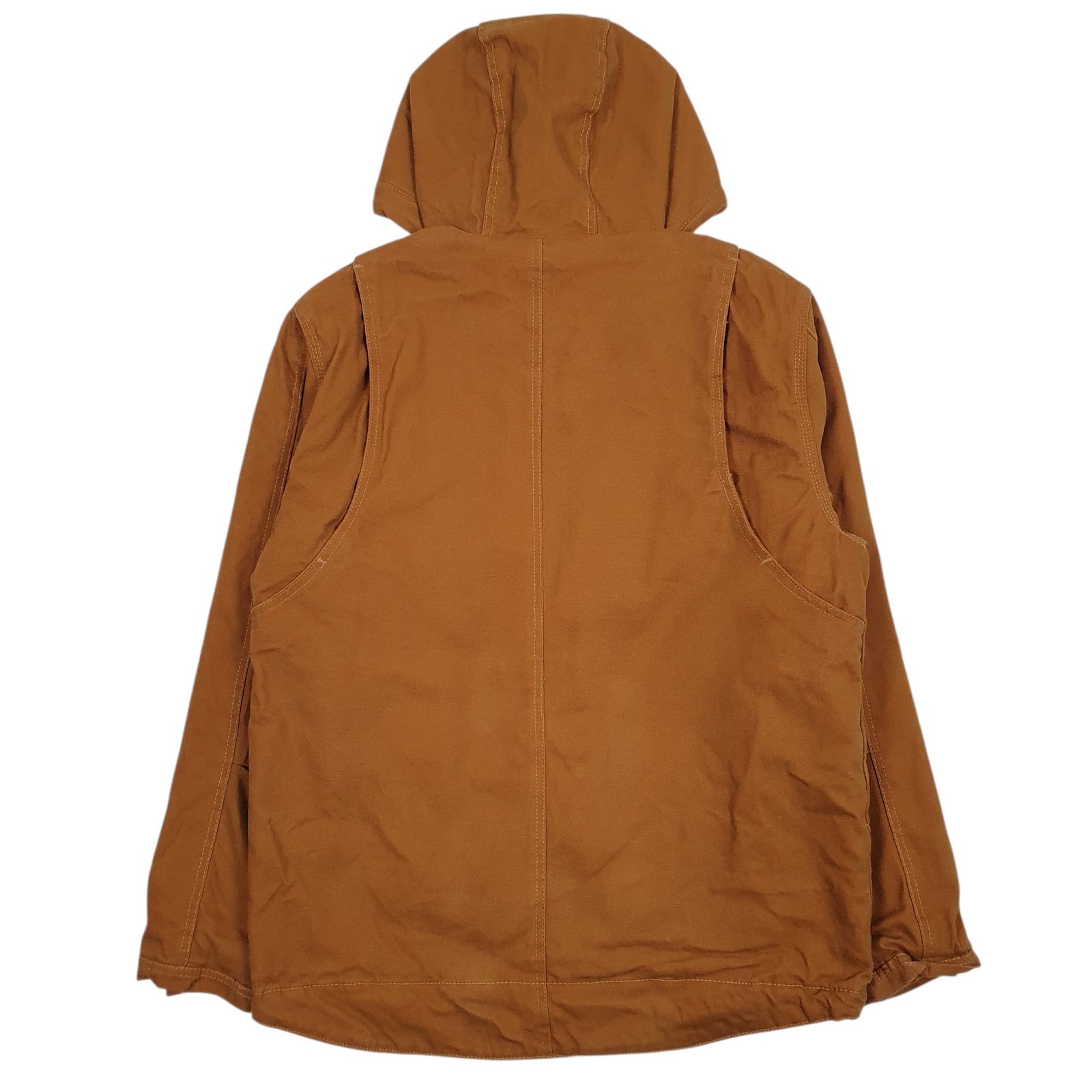 Mens Brown Wrangler Sherpa Lined  Coat