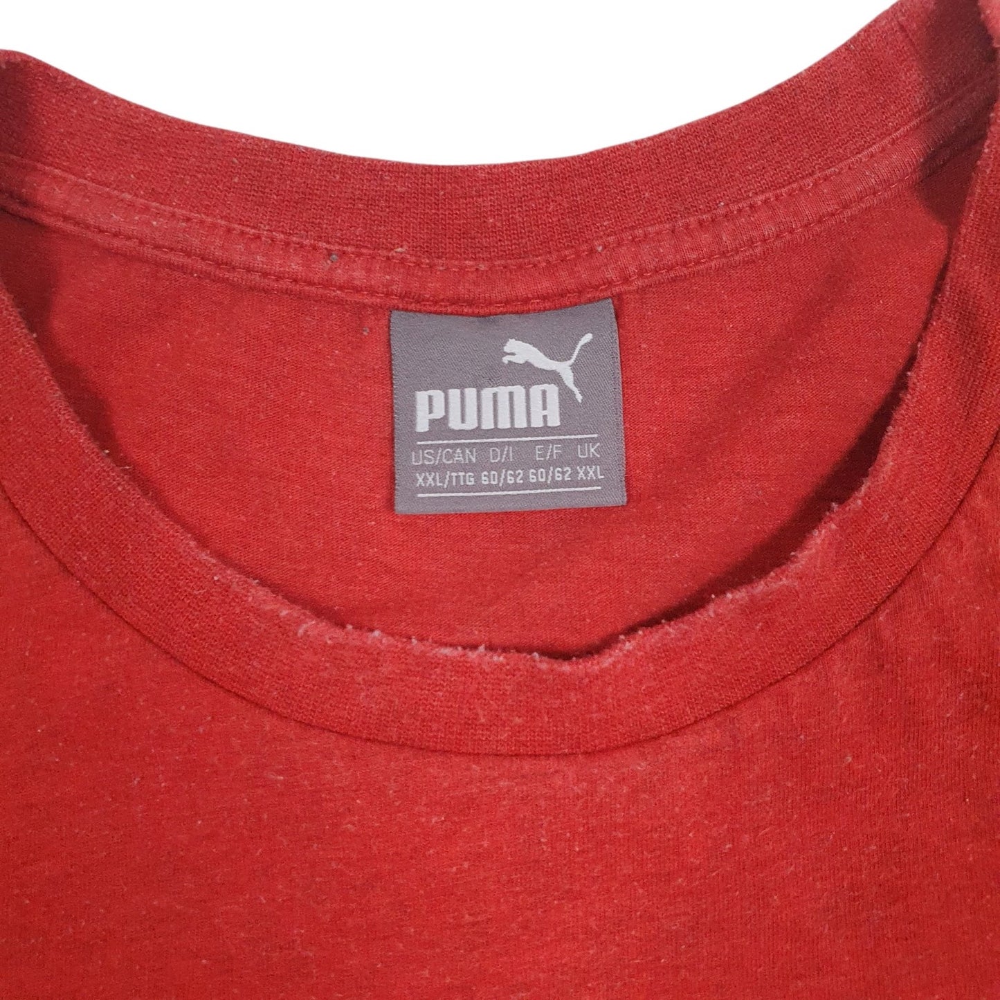 Mens Red Puma Arsenal  T Shirt