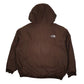 Mens Brown The North Face Parka Artic  Coat