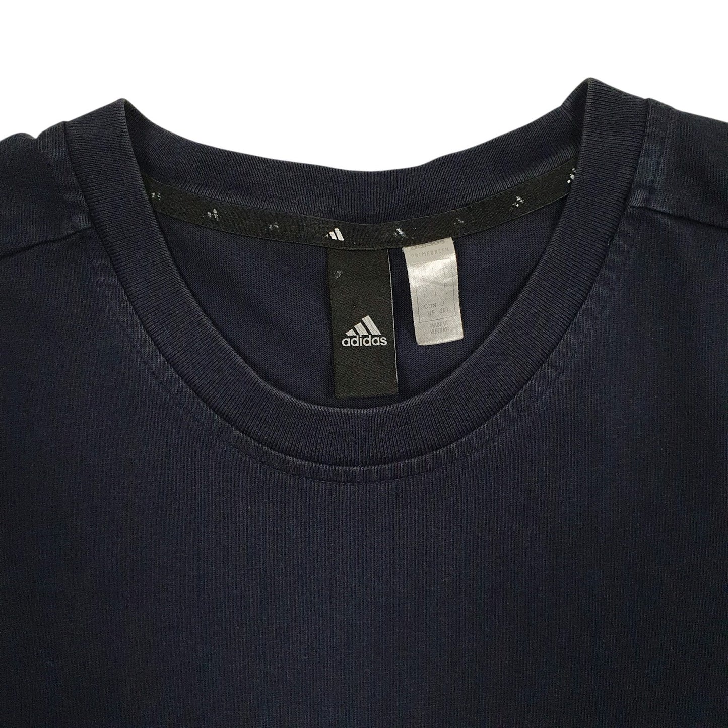 Mens Navy Adidas   T Shirt