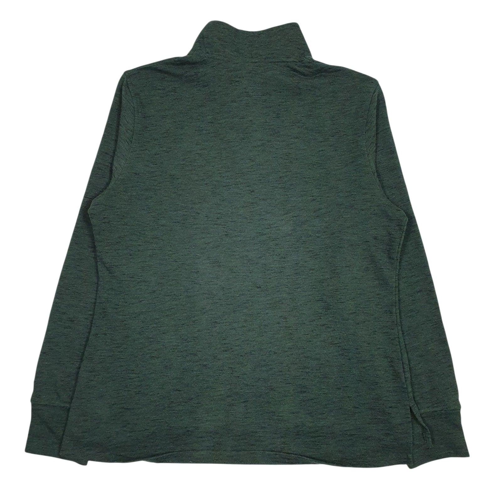 Womens Green Champion  Quarter Zip Jumper