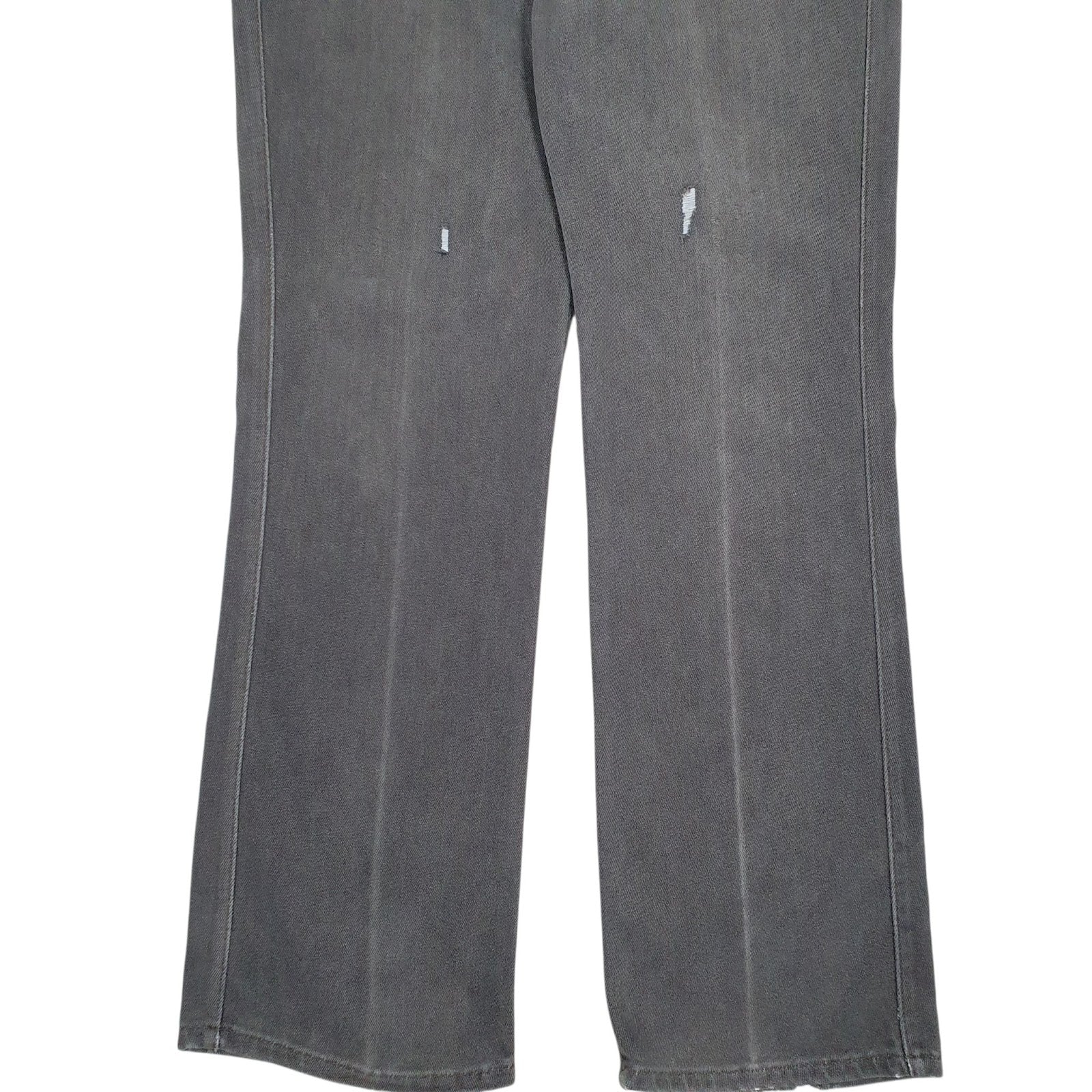 Mens Grey Levis Distressed  Jeans
