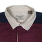 Mens Navy Haggar Rugby  Polo Shirt