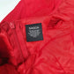 Womens Red Sasch Evening Party  Dress
