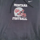 Mens Grey Nike Montana Football Hoodie Jumper