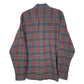 Mens Grey L.L.Bean Flannel  Shirt