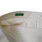 Womens Cream United Colours Of Benneton Low Rise  Trousers