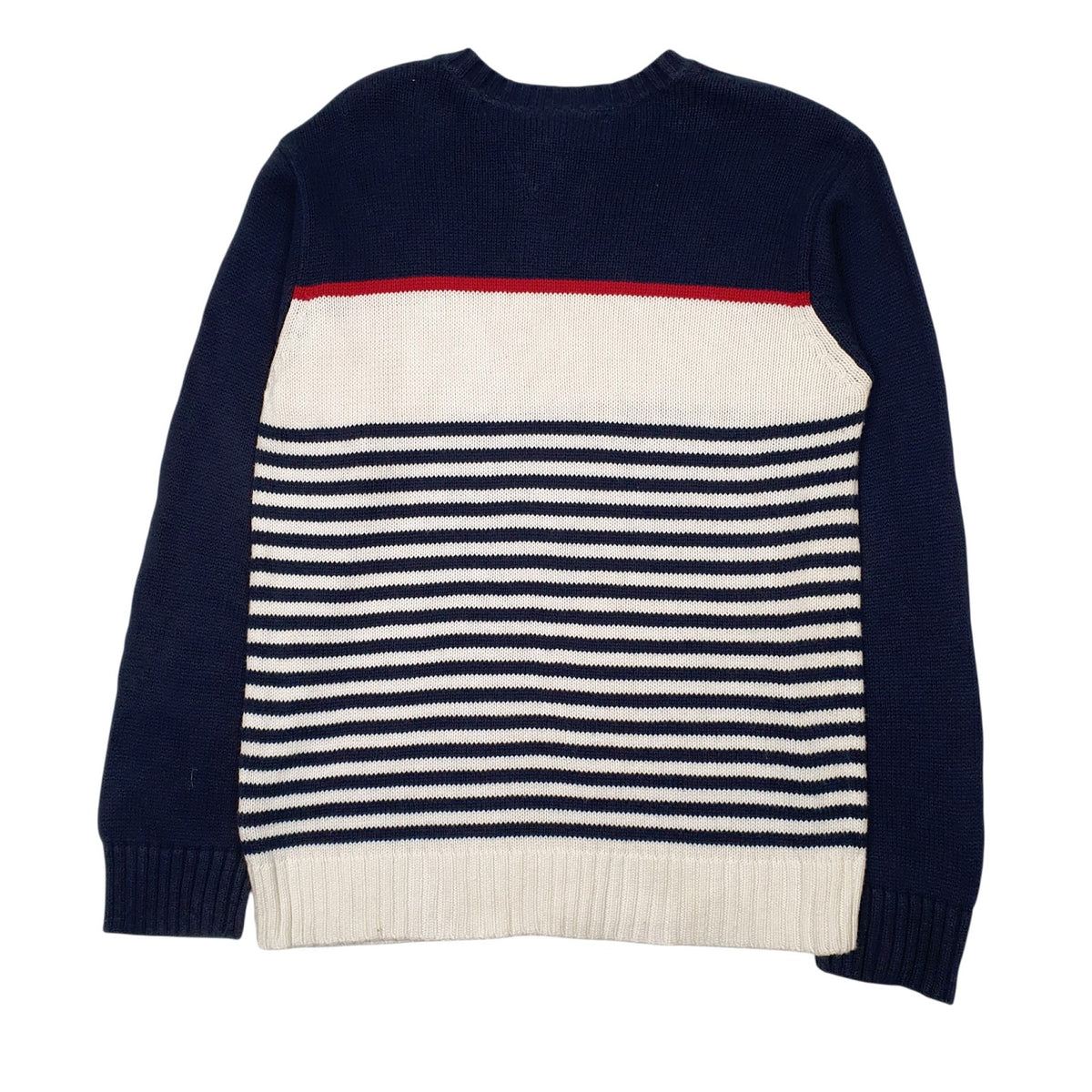 Womens Cream Tommy Hilfiger Vintage 00s Knit Crewneck Jumper