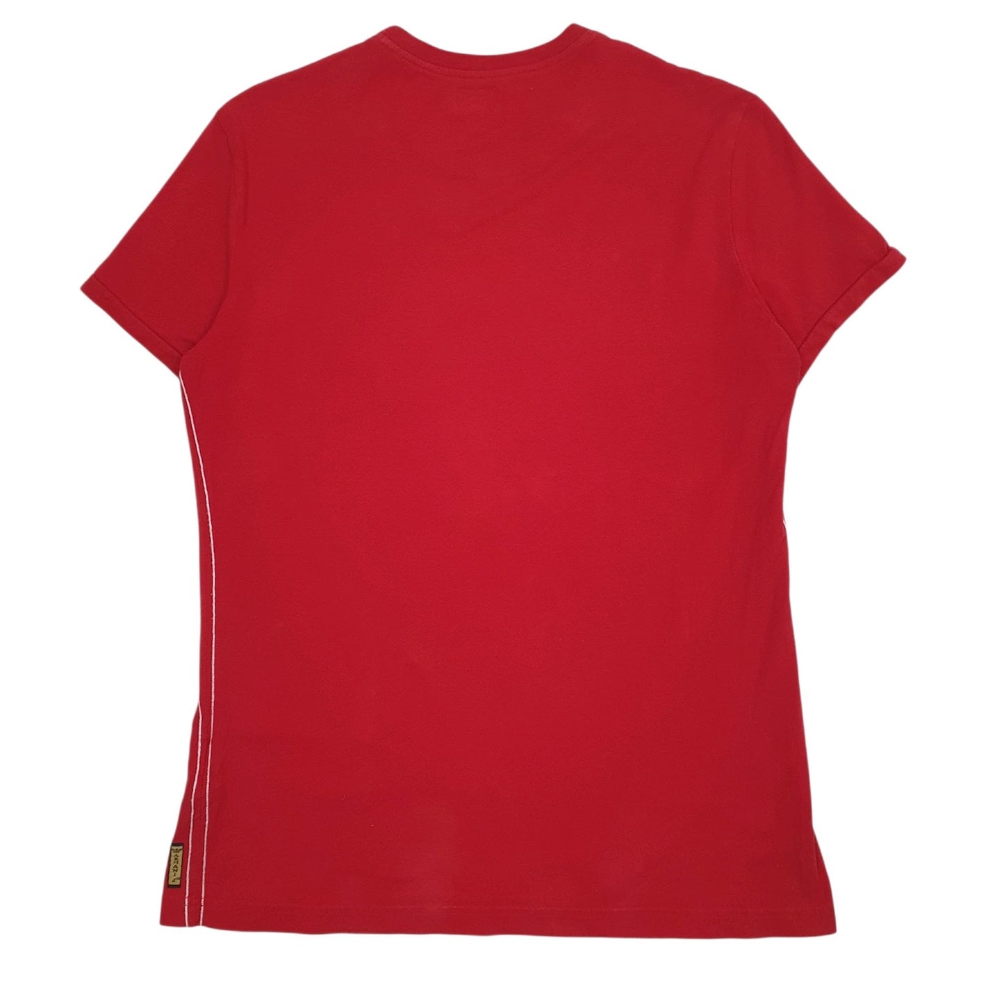 Mens Red Armani   T Shirt
