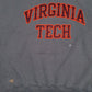 Mens Grey Champion Virginia Tech Crewneck Jumper