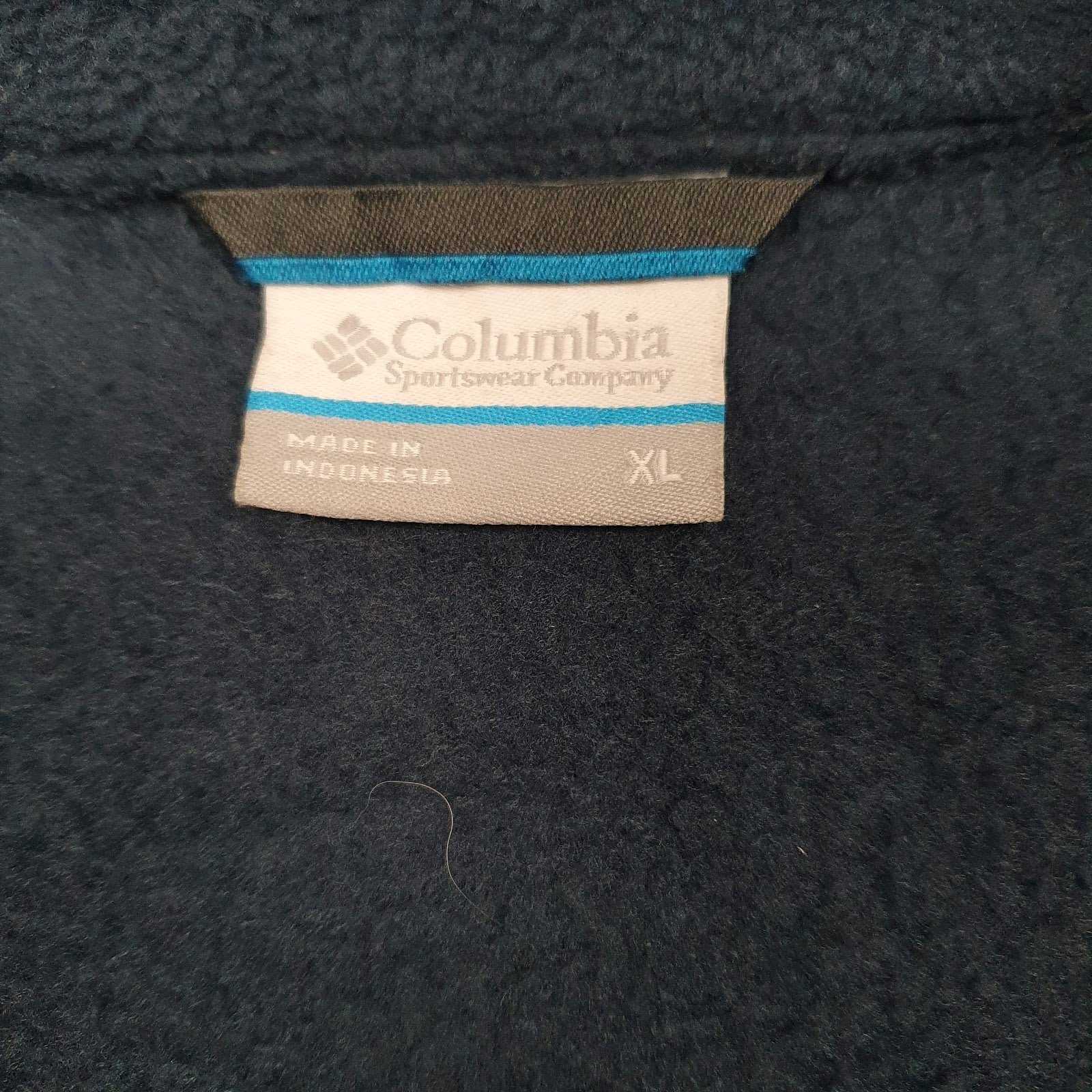 Mens Blue Columbia Sportswear Company  Full Zip Jumper