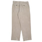 Mens Brown L.L.Bean Pleated  Trousers