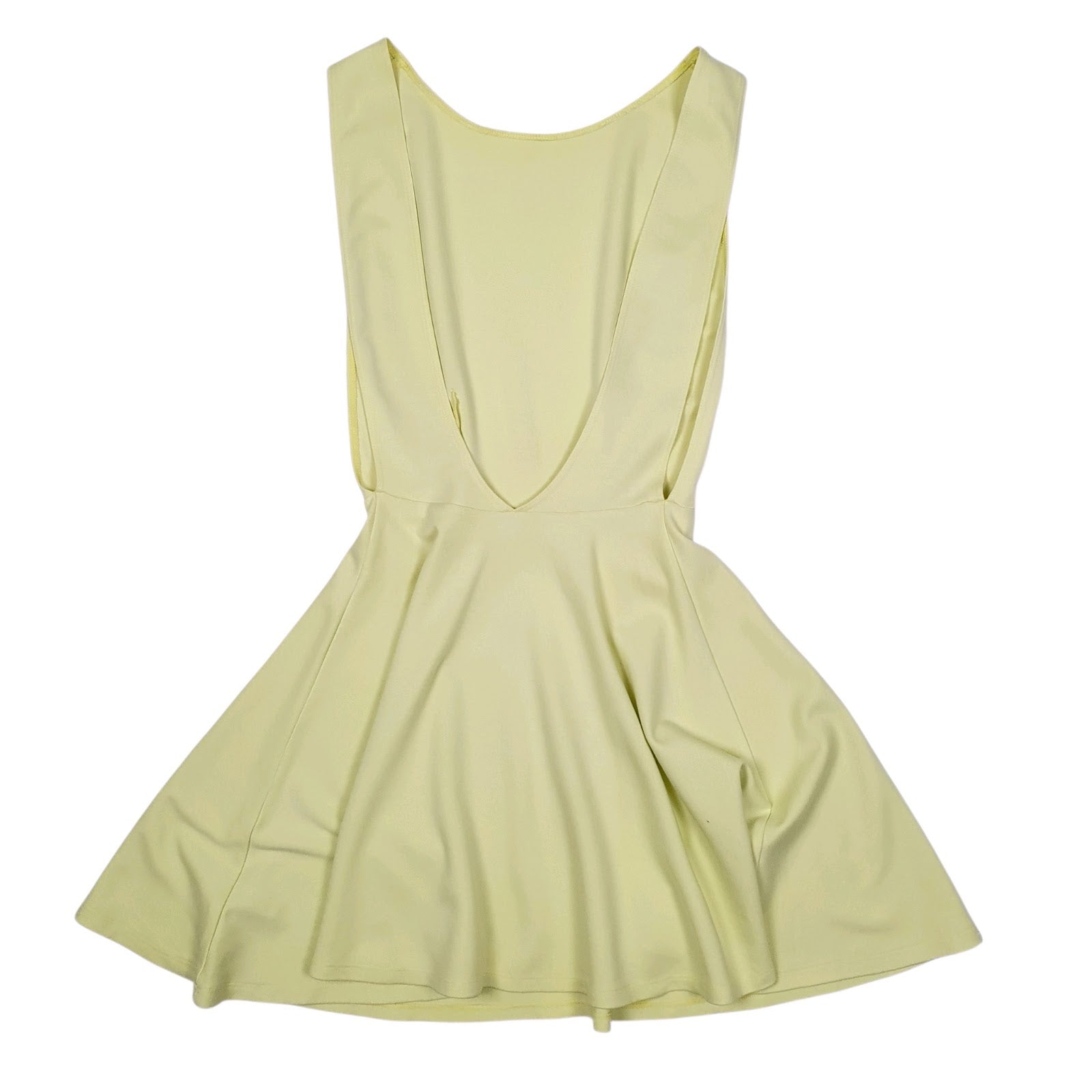 Womens Green American Apparel Skater  Dress