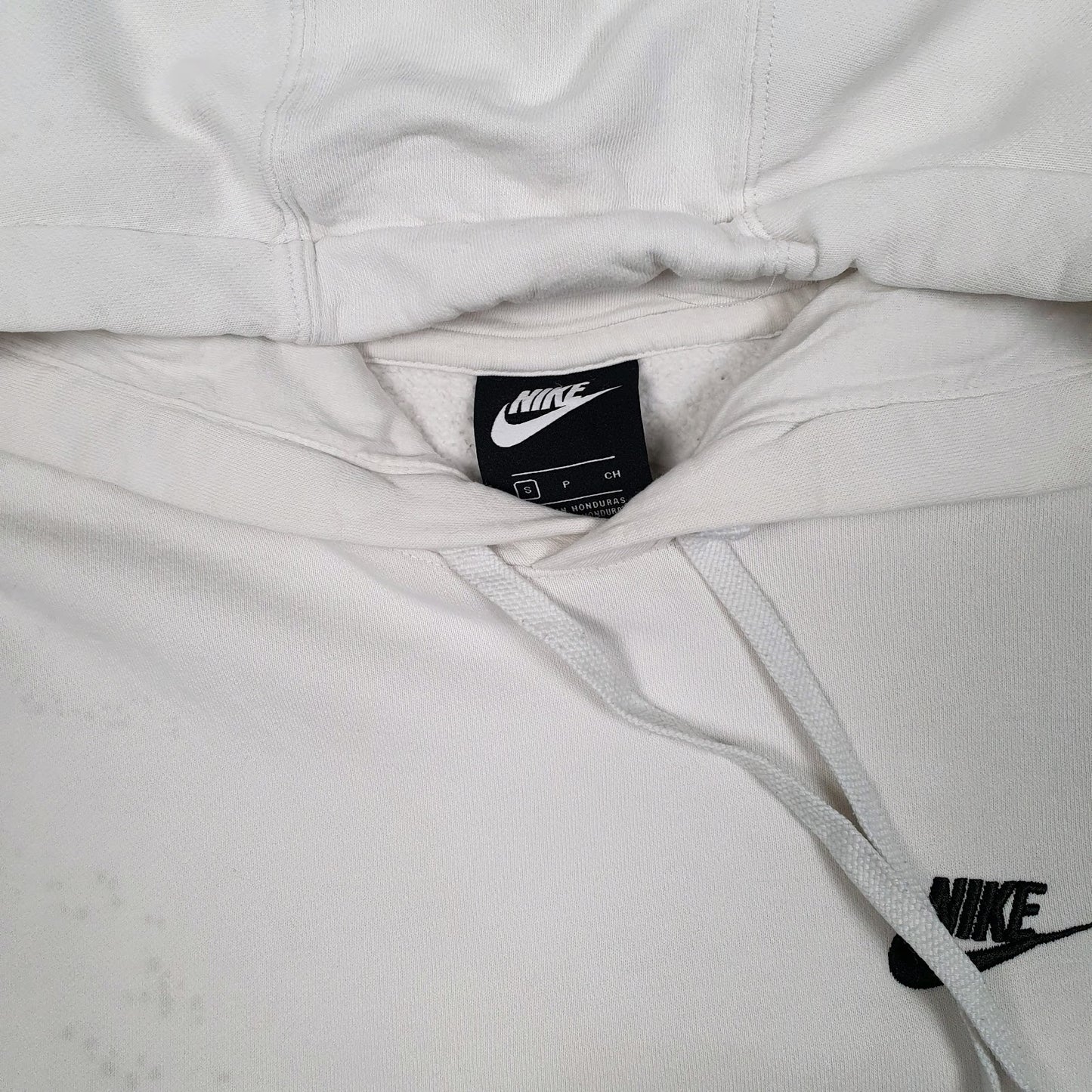 Mens White Nike  Hoodie Jumper
