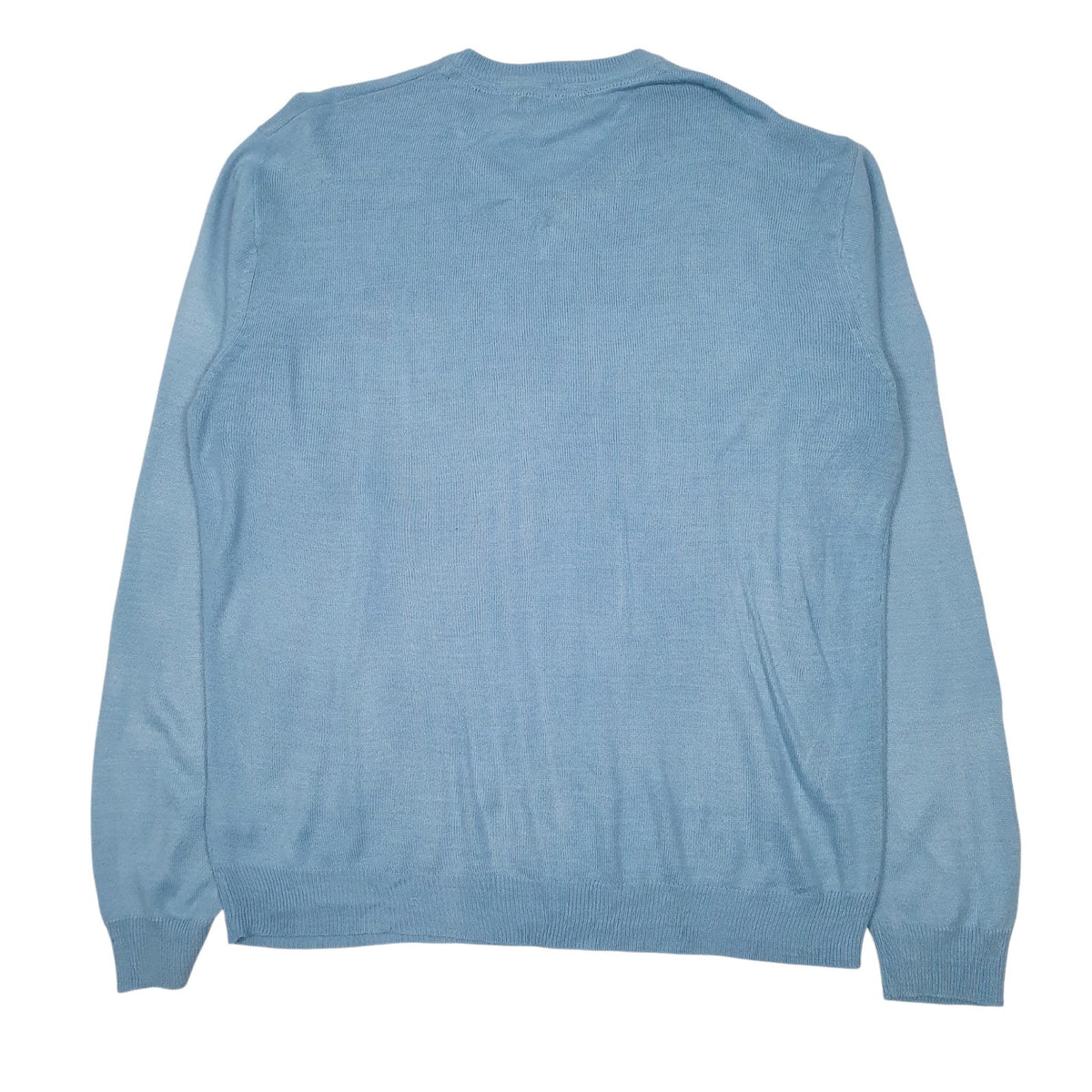 Mens Blue Pierre Cardin  Crewneck Jumper