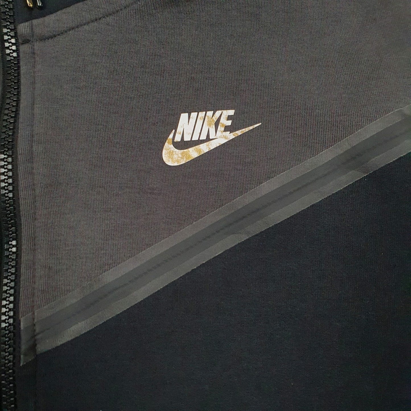 Mens Grey Nike  Full Zip Jumper
