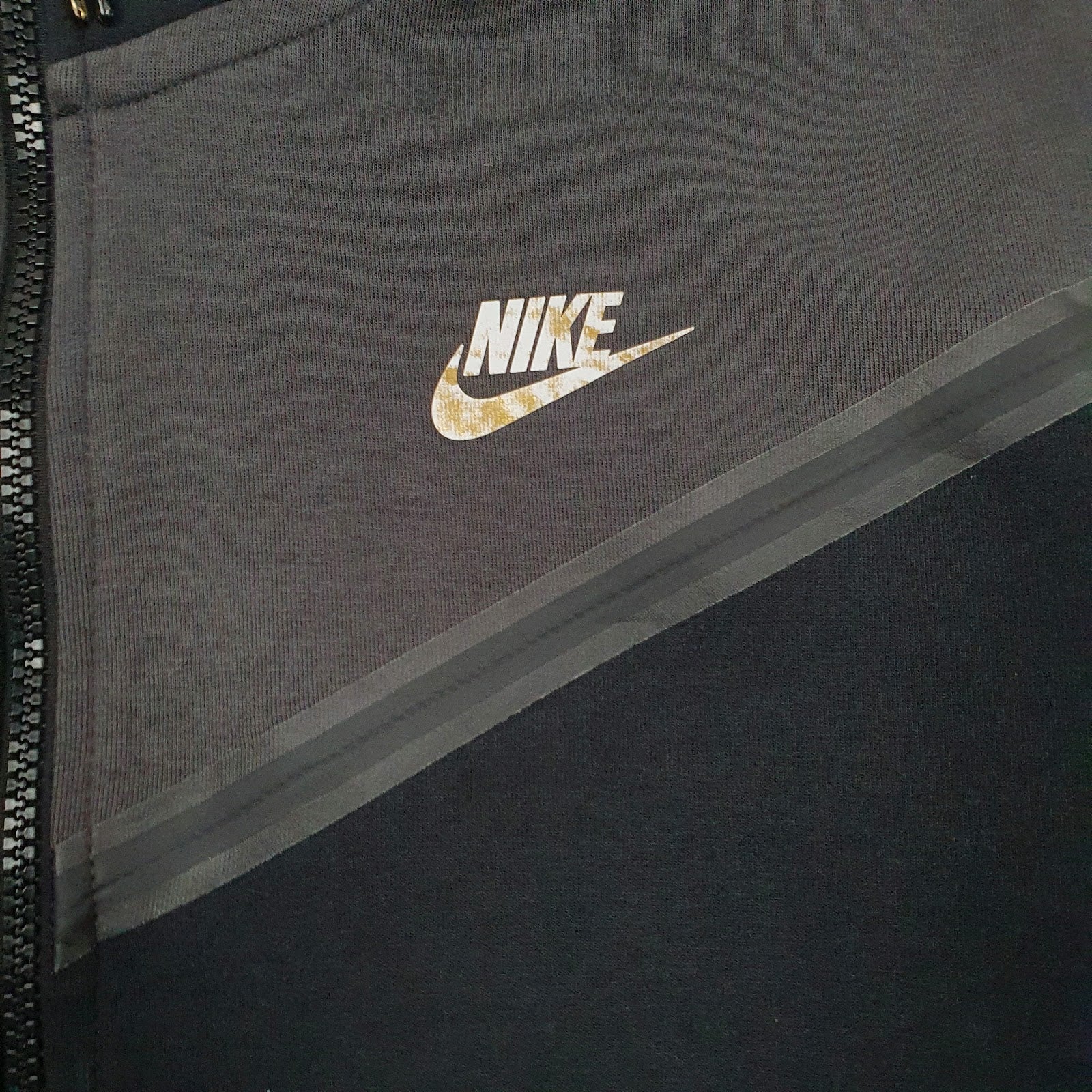 Mens Grey Nike  Full Zip Jumper