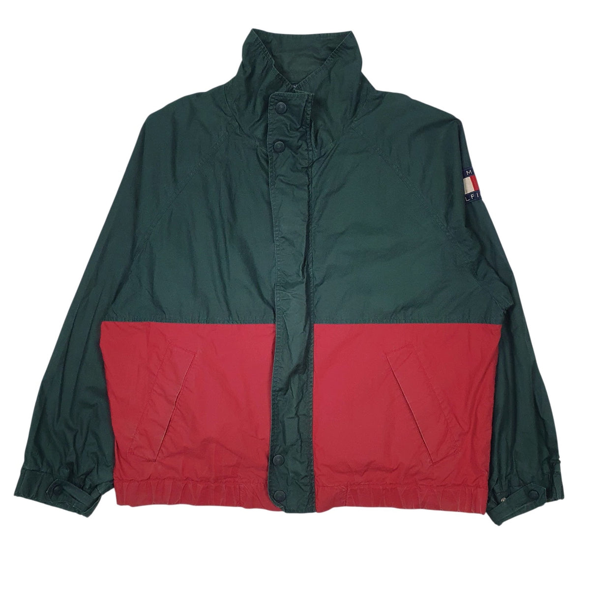 Mens Green Tommy Hilfiger Vintage 90s  Coat