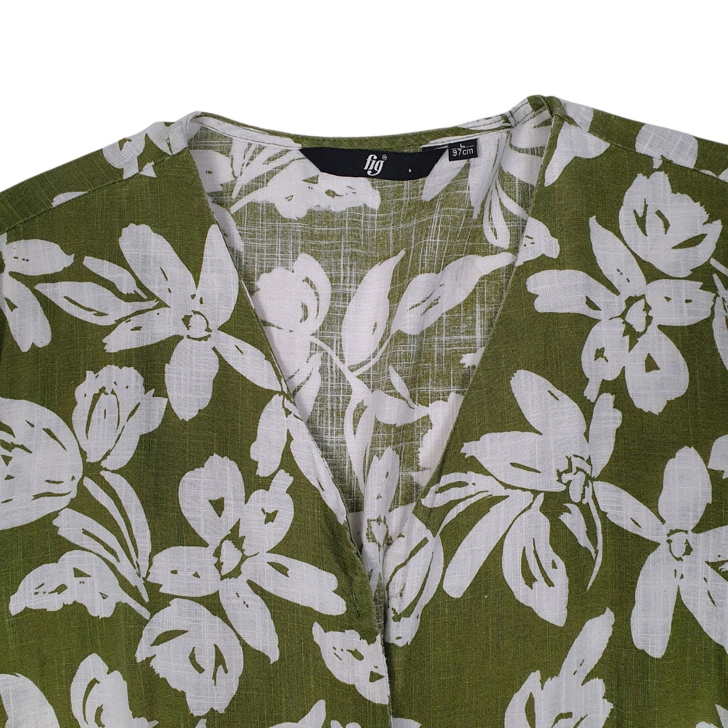 Womens Green Fig   Dress