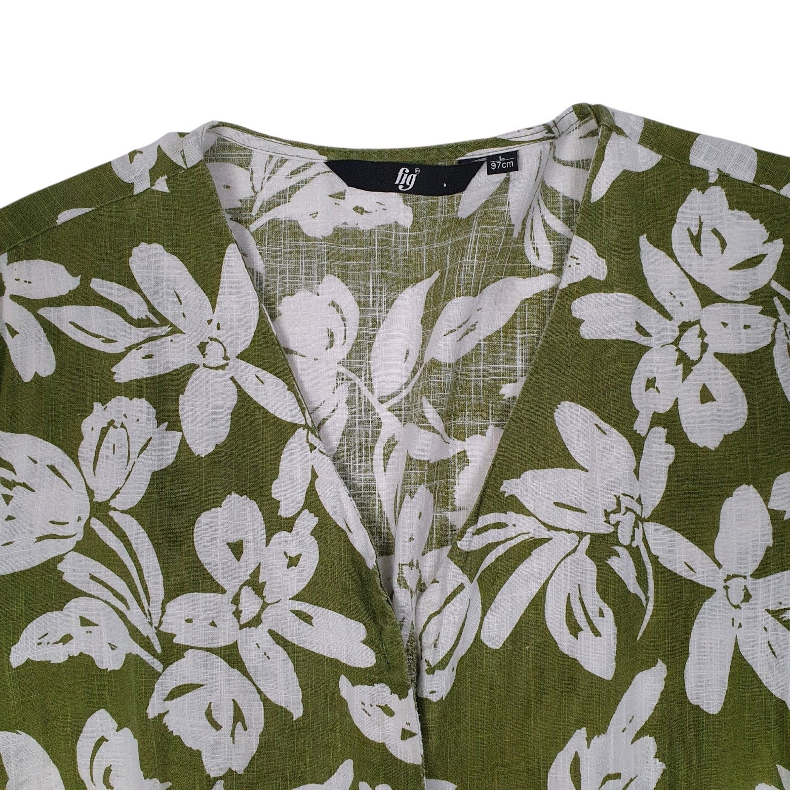 Womens Green Fig   Dress