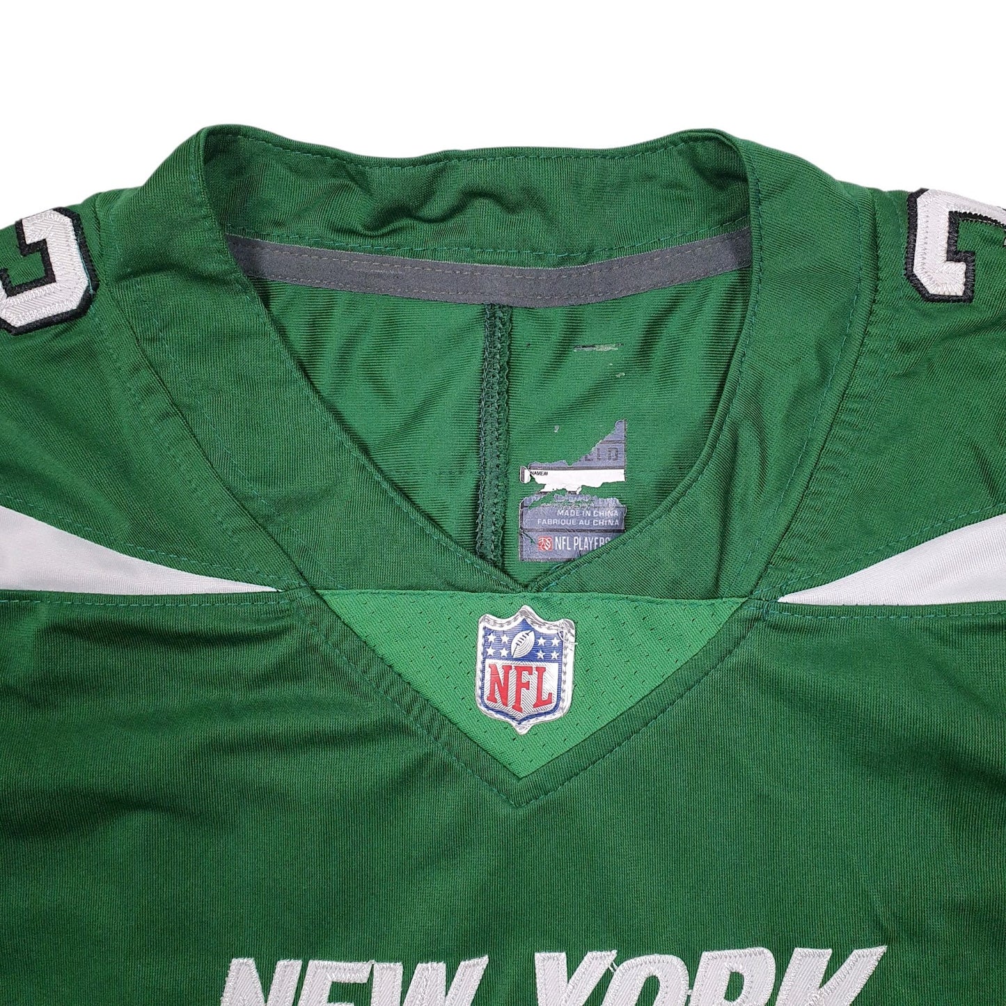 Mens Green NFL New York Jets Football Jersey Adams 33 Hoodie T Shirt