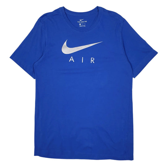 Mens Blue Nike  Short Sleeve T Shirt