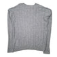 Mens Grey Tommy Hilfiger Cable Knit Crewneck Jumper