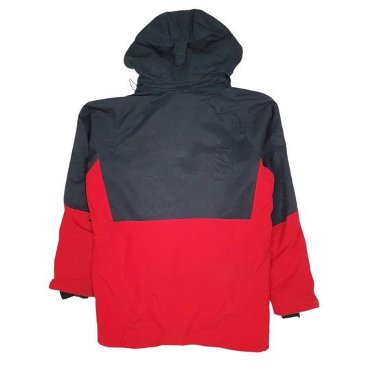 Mens Red Columbia Sportswear Company Omni Tech Crewneck Coat