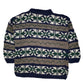 Mens Grey Sisandina Handicrafts Knitwear Crewneck Jumper