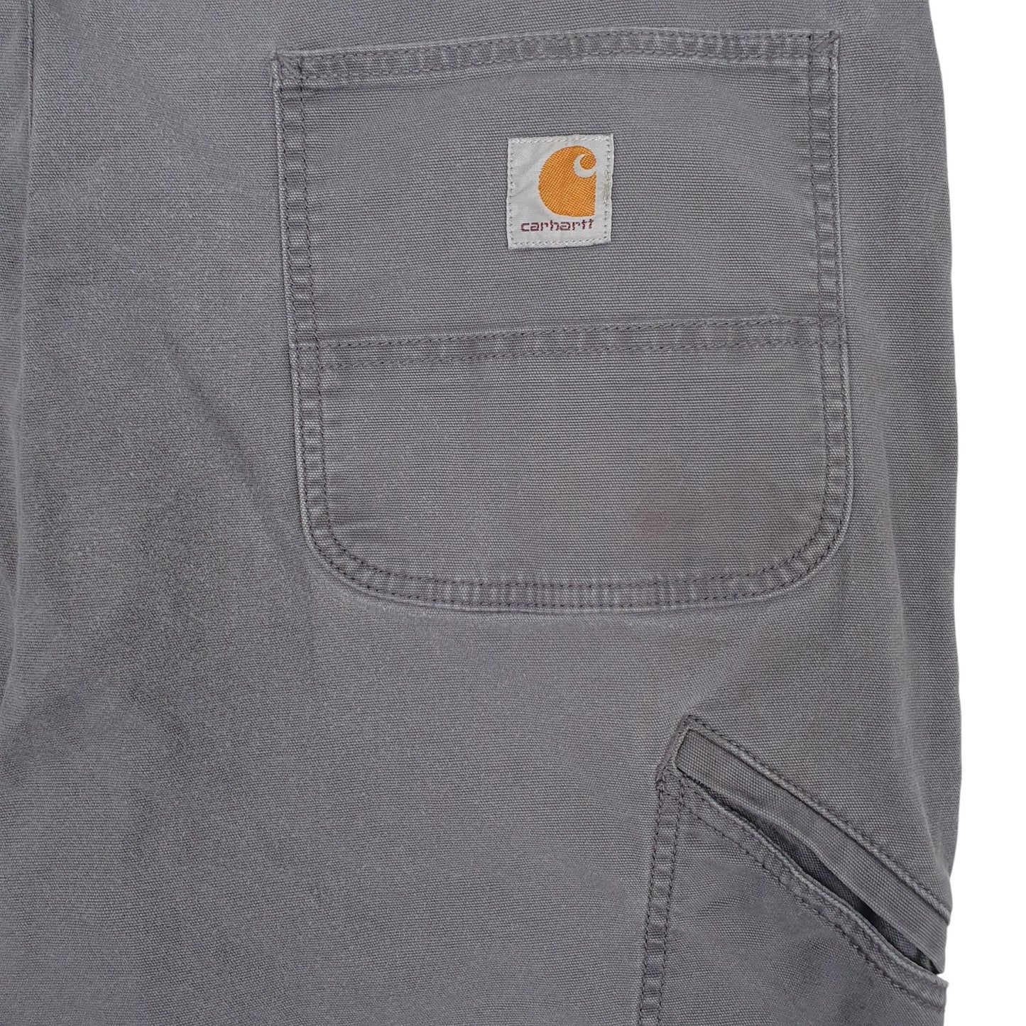 Mens Grey Carhartt   Trousers