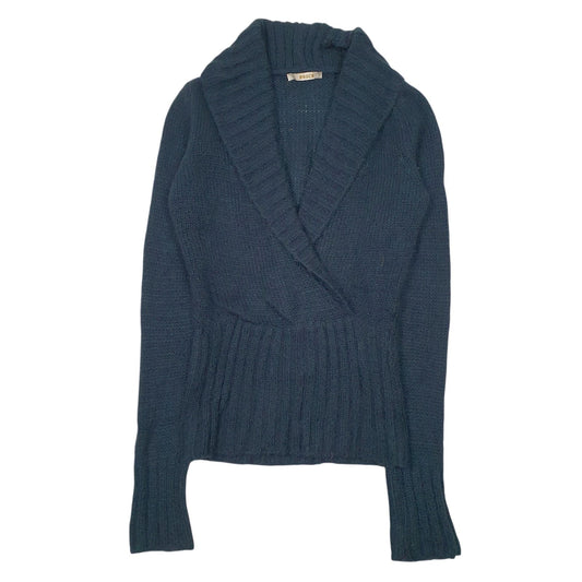 Womens Navy Sedna  Shoal Neck Jumper