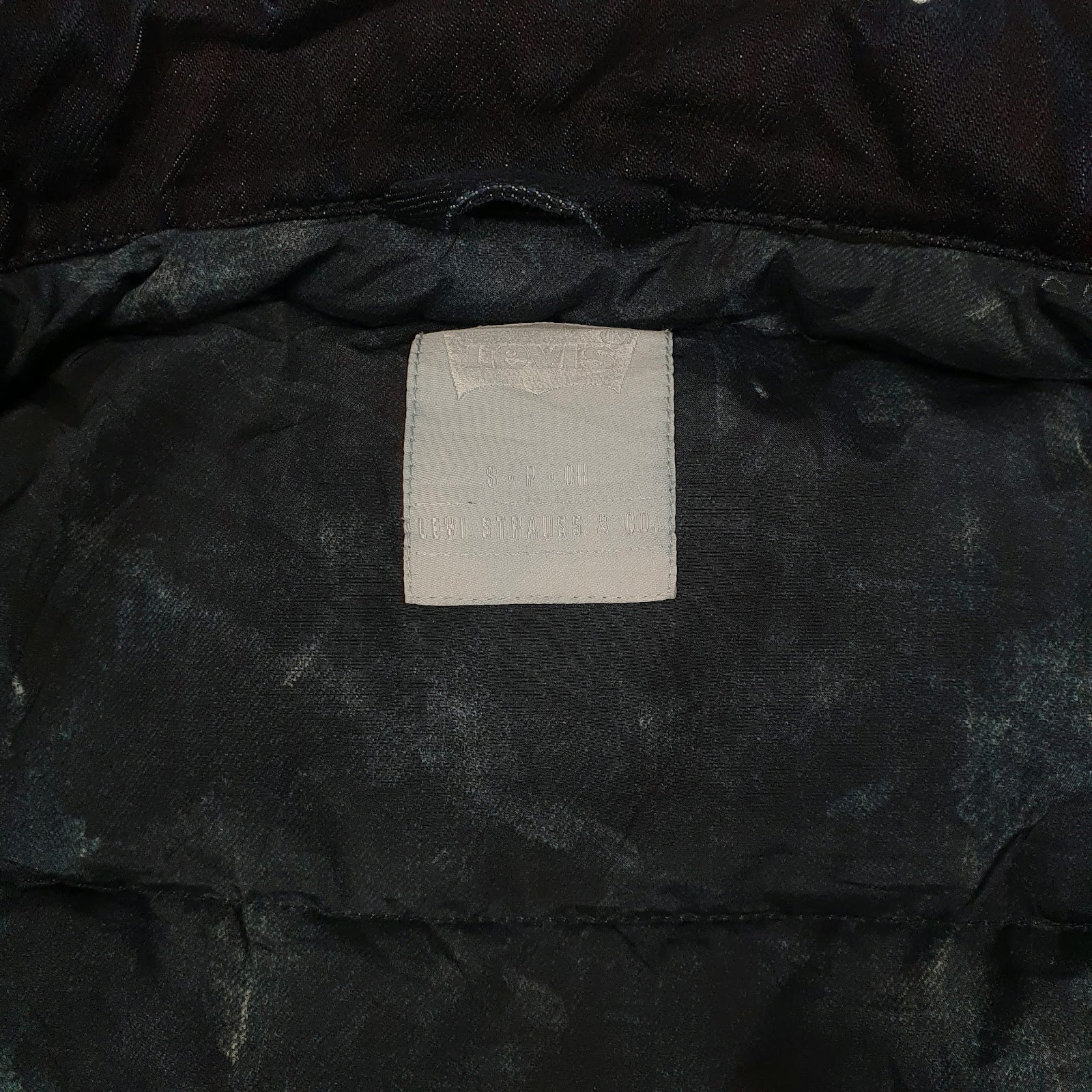 Mens Navy Levis Bodywarmer Vest  Coat