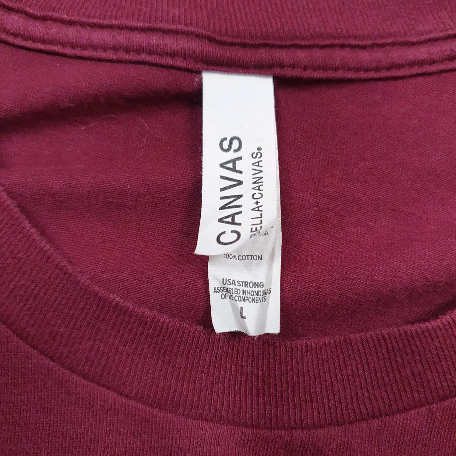 Mens Burgundy Canvas Cheyenne Mountain State Team  T Shirt