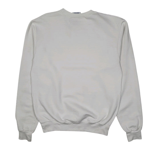 Mens White Champion Heaven Crewneck Jumper