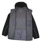 Mens Black Nike Vintage 2000s Windbreaker Fleece Lined  Coat