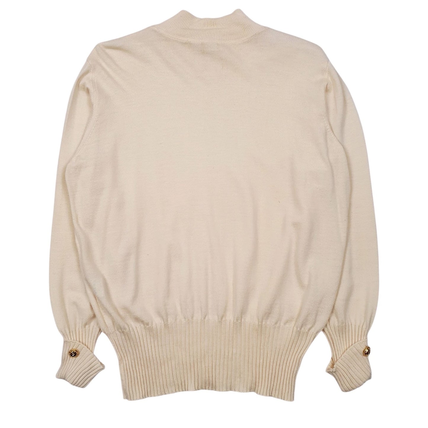 Womens Cream Unbranded  Crewneck Jumper