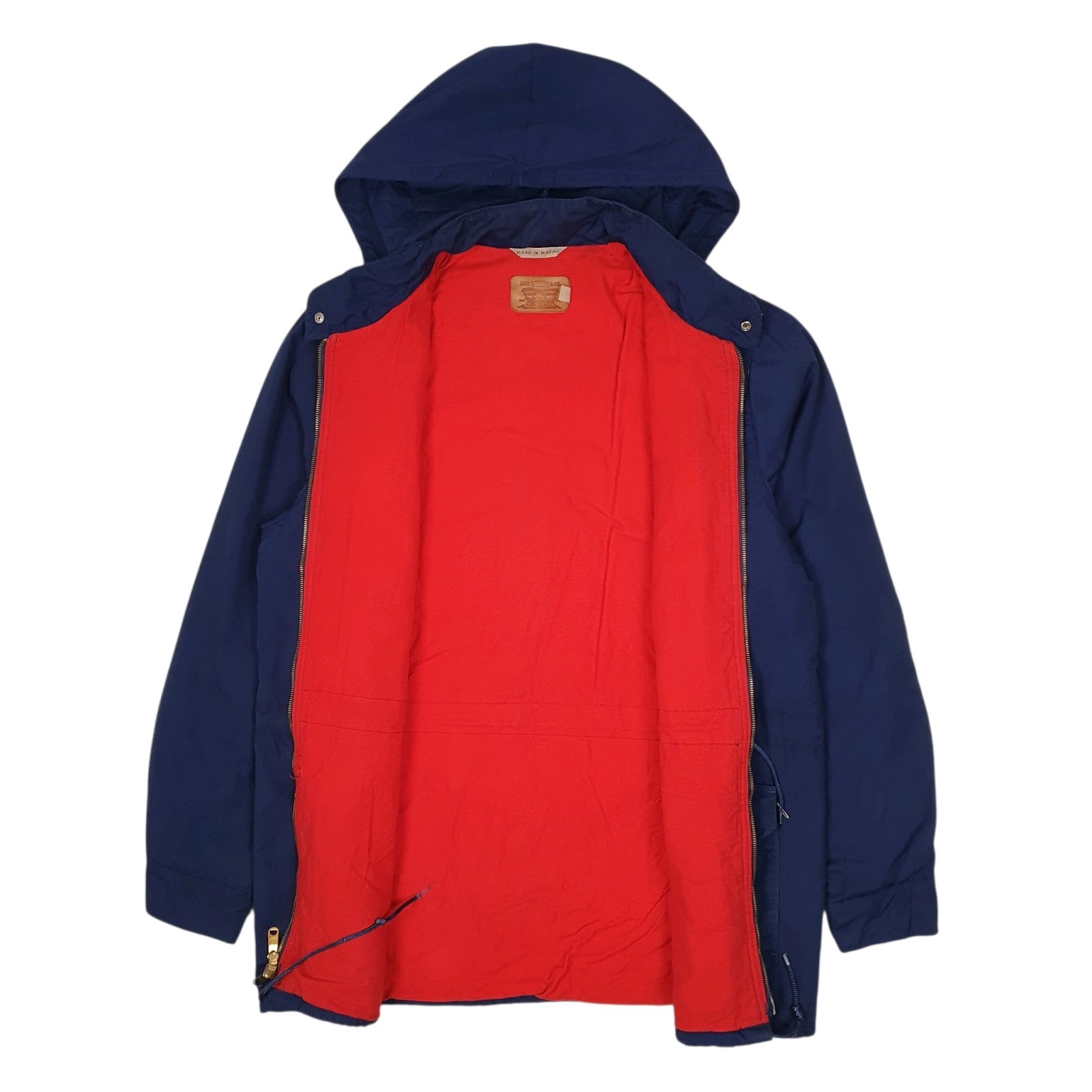 Mens Navy Levis Vintage 90s Windbreaker  Coat