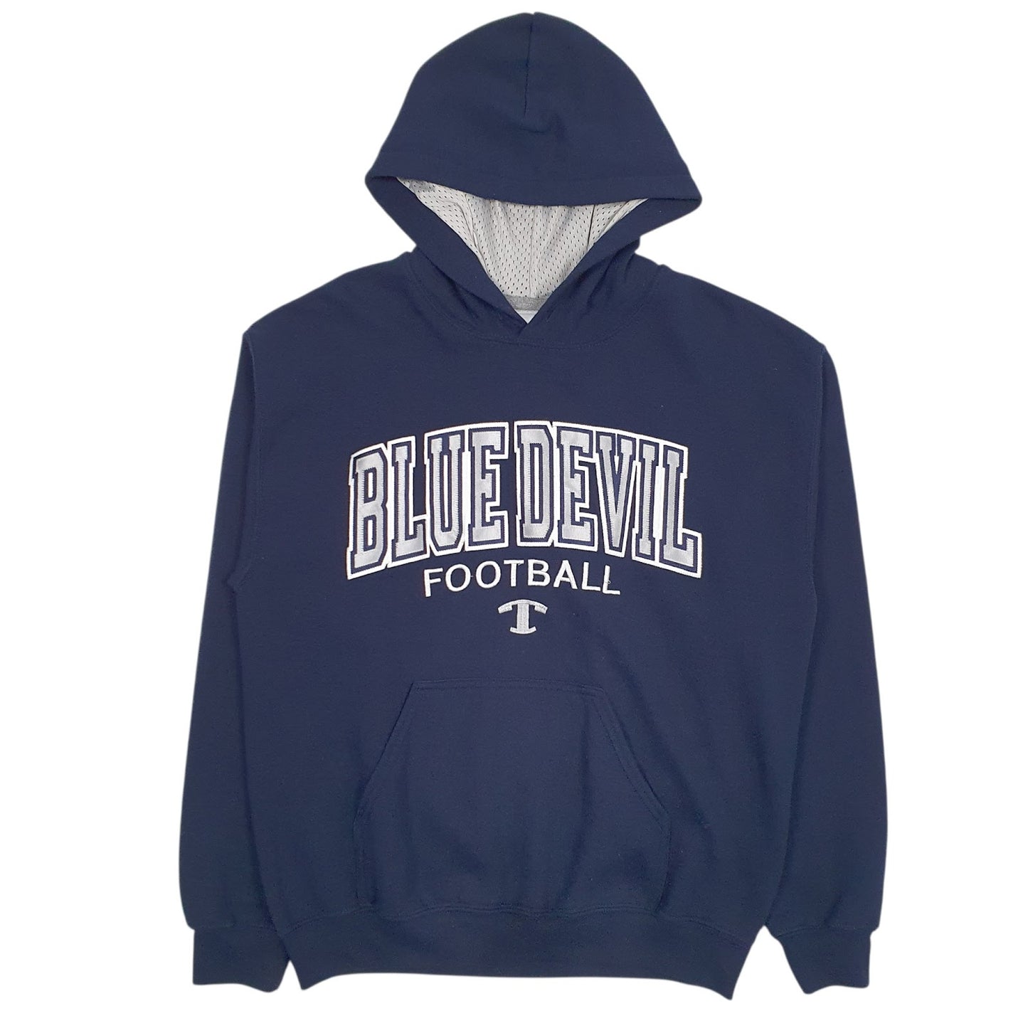 Mens Navy Neff Blue Devil Football Hoodie Jumper