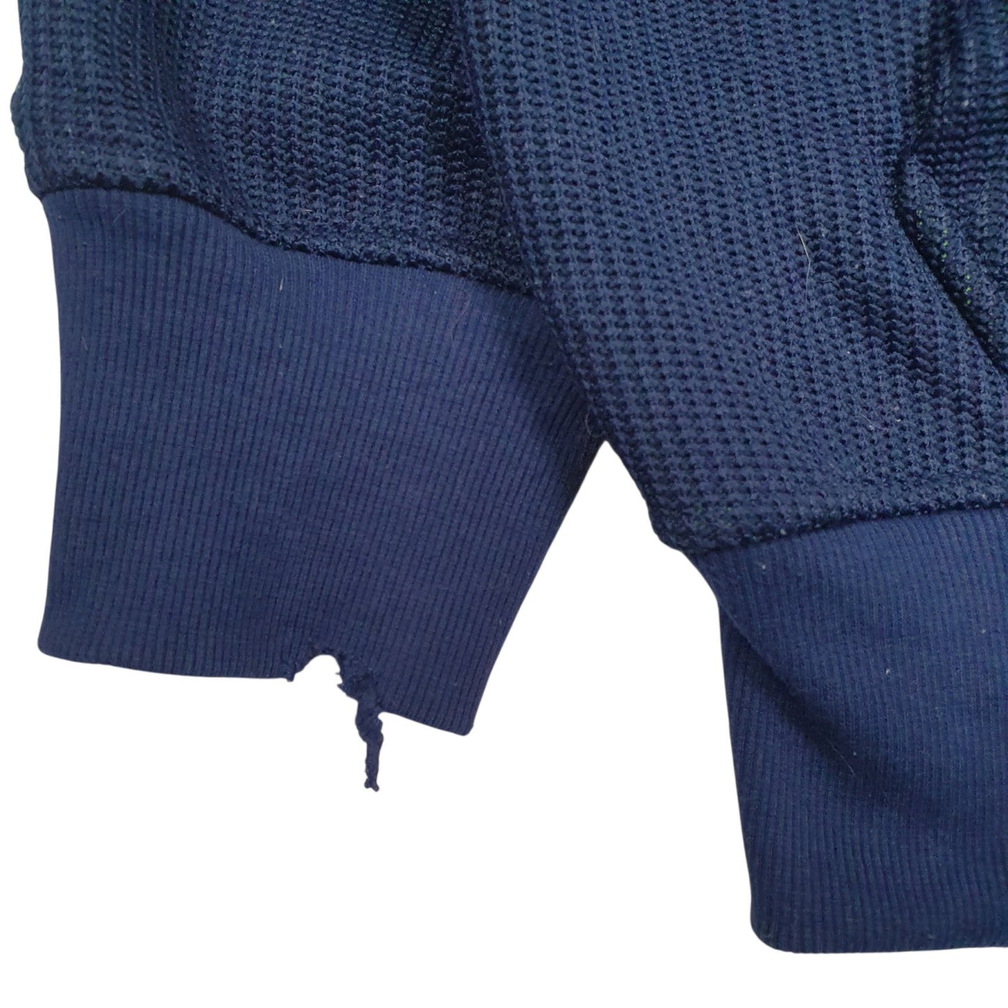 Mens Navy NFL Seattle Seahawks Baggy Fleece Lined Full Zip Jumper