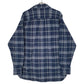 Mens Navy L.L.Bean Flannel  Shirt