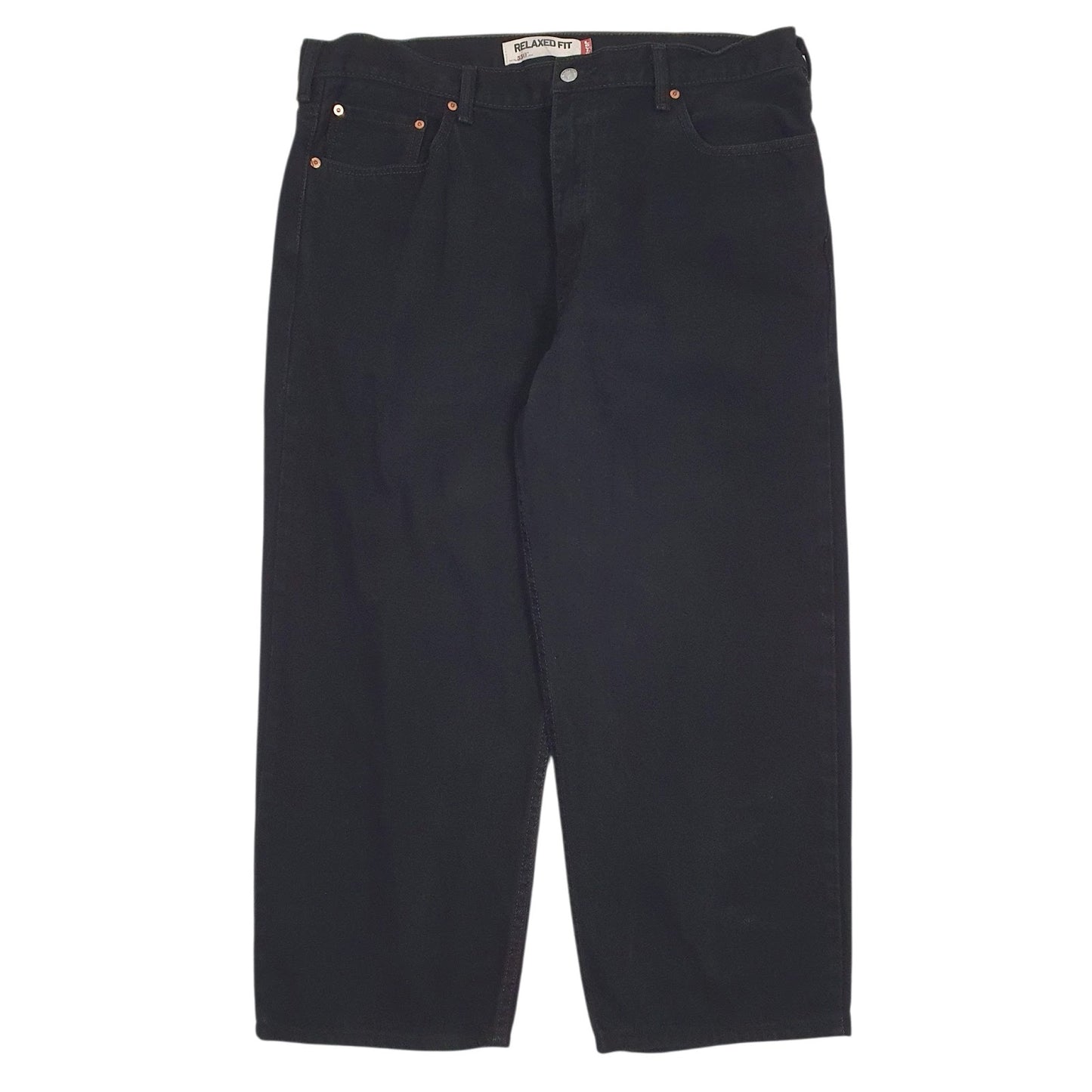Mens Black Levis  550 JeansW40 L25