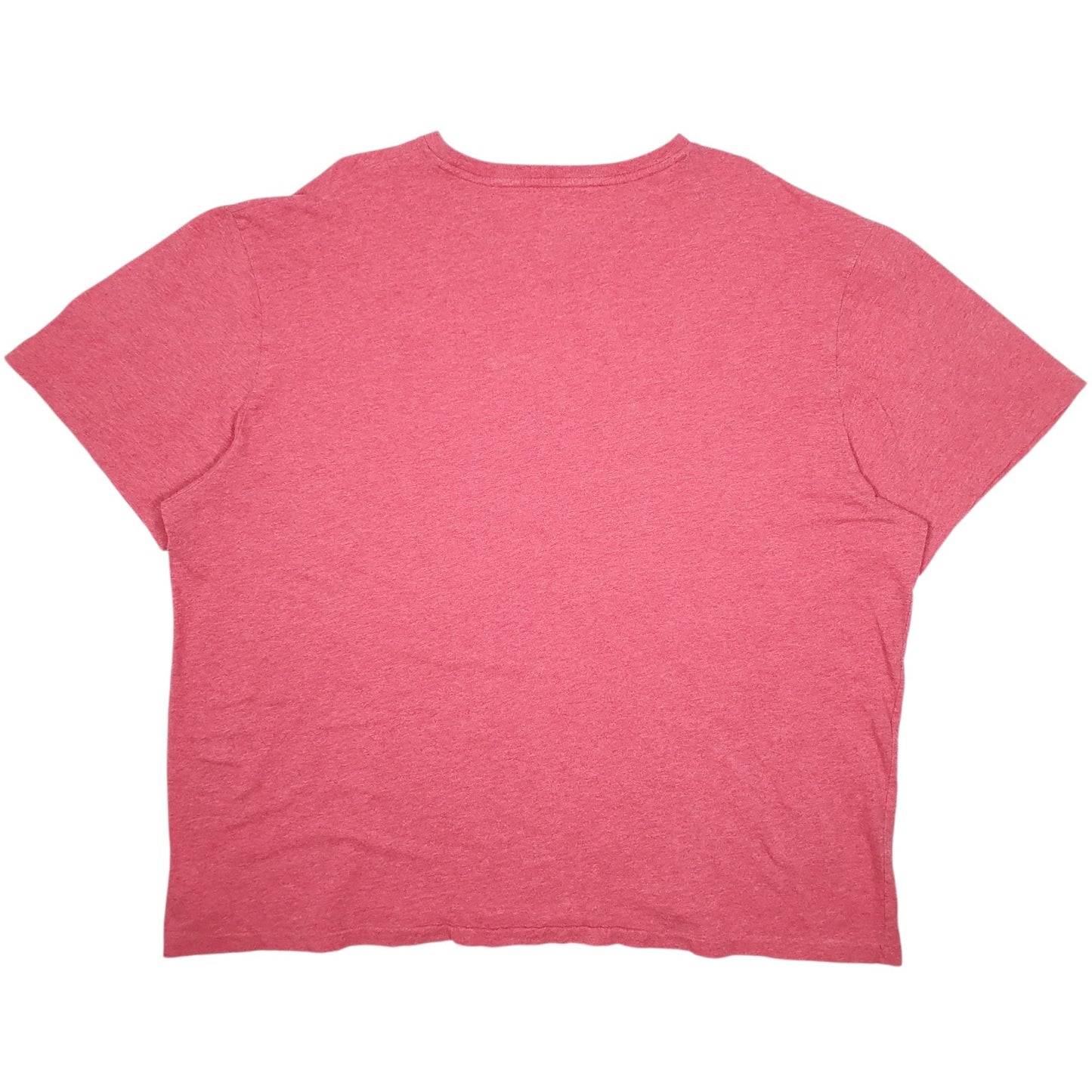 Mens Red Polo Ralph Lauren V Neck  T Shirt