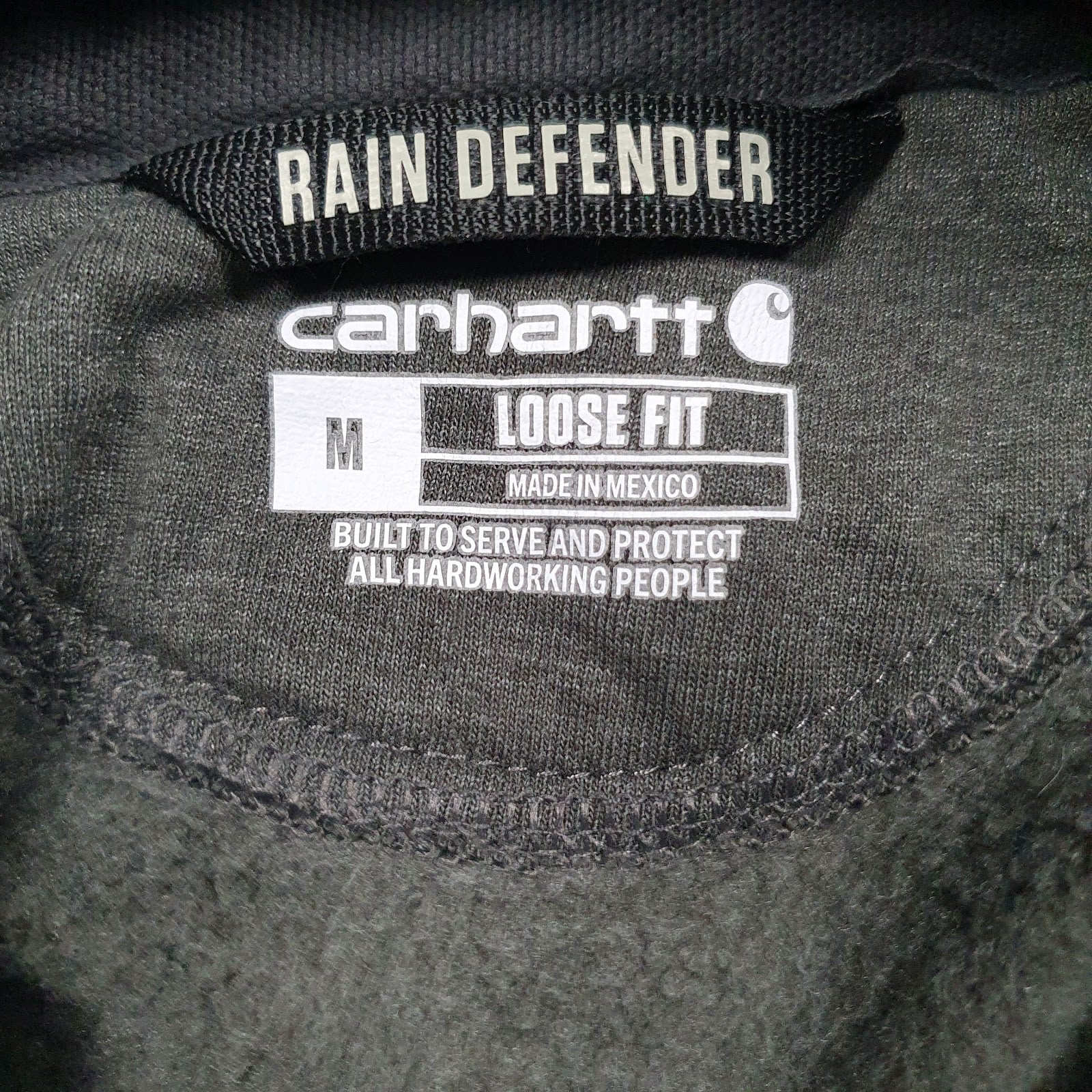 Mens Grey Carhartt  Hoodie Jumper