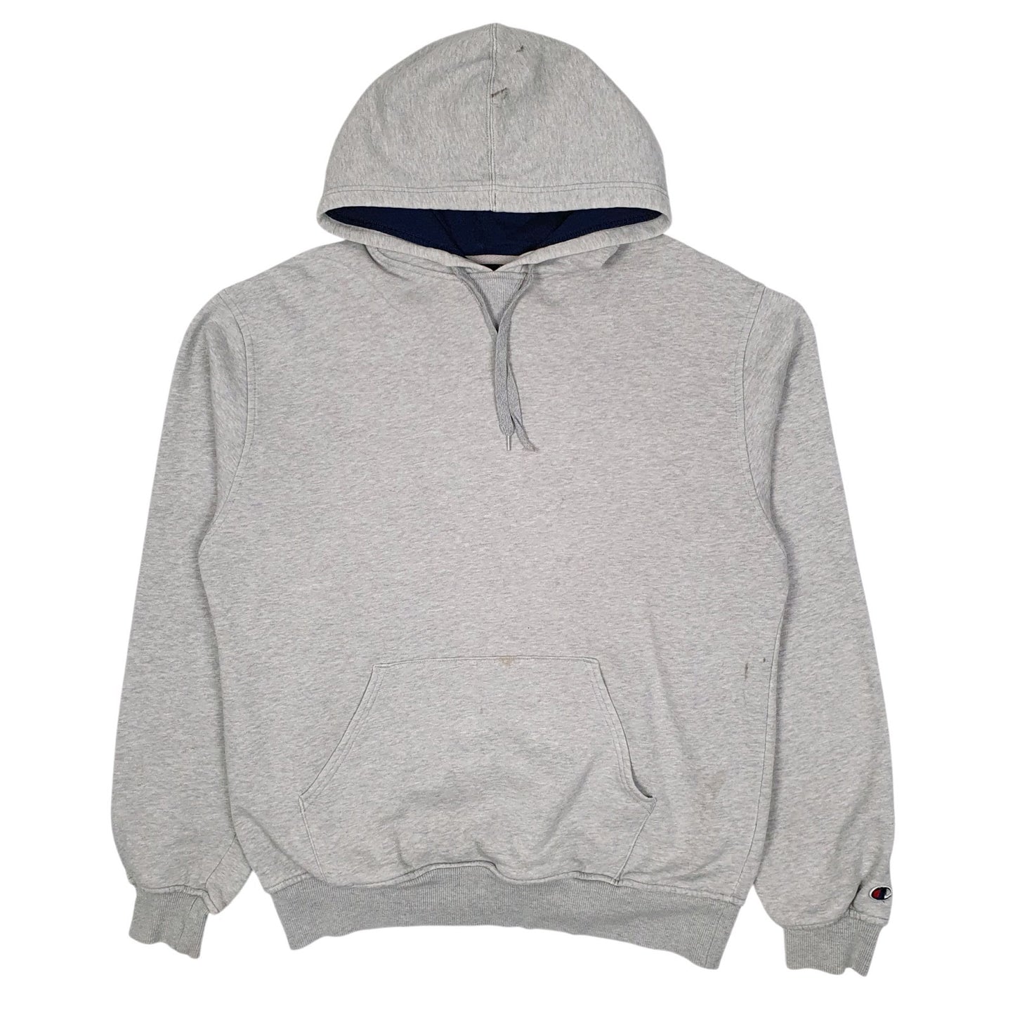 Mens Grey Champion Tall Hoodie Jumper