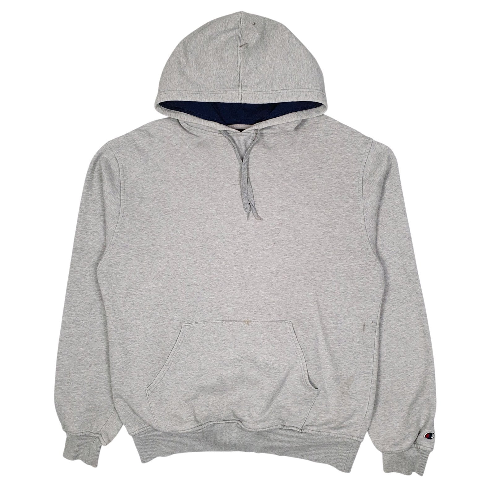 Mens Grey Champion Tall Hoodie Jumper