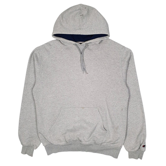 Mens Grey Champion Tall Hoodie Jumper