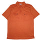 Mens Orange Roger Kent  Short Sleeve Polo Shirt