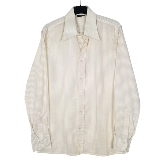 Mens Yellow Aramis  Long Sleeve Shirt